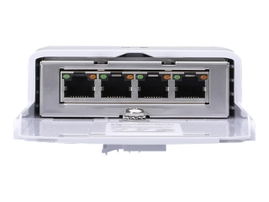Ubiquiti NanoSwitch N-SW - Conmutador - 4 x 10/100/1000 (PoE) - PoE pasivo