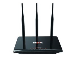 Nexxt Amp 300 - Enrutador inalámbrico - conmutador de 4 puertos - 802.11b/g/n - 2,4 GHz