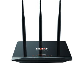 Nexxt Amp 300 - Enrutador inalámbrico - conmutador de 4 puertos - 802.11b/g/n - 2,4 GHz
