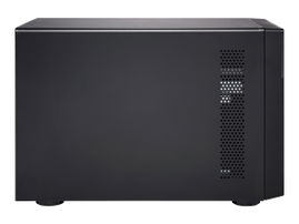 QNAP TS-473-4G - Servidor NAS - 4 compartimentos - SATA 6Gb/s - RAID 0, 1, 5, 6, 10, JBOD, 5 Hot Spare, intercambio en caliente 6, 10 repuesto rápido - RAM 4 GB - Gigabit Ethernet - iSCSI soporta