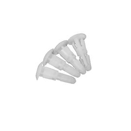 Kit de 4 Soportes de Plástico para Tablilla PCB en Postes para Chasis. Kit de 4 Soportes de Plástico para Tablilla PCB en Postes para Chasis.
