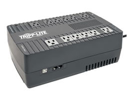 Tripp Lite UPS 750VA 450W Desktop Battery Back Up AVR 50/60Hz Compact 120V USB RJ11 - UPS - CA 120 V - 450 vatios - 750 VA - conectores de salida: 12