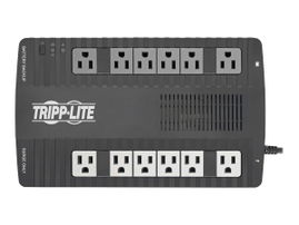 Tripp Lite UPS 750VA 450W Desktop Battery Back Up AVR 50/60Hz Compact 120V USB RJ11 - UPS - CA 120 V - 450 vatios - 750 VA - conectores de salida: 12