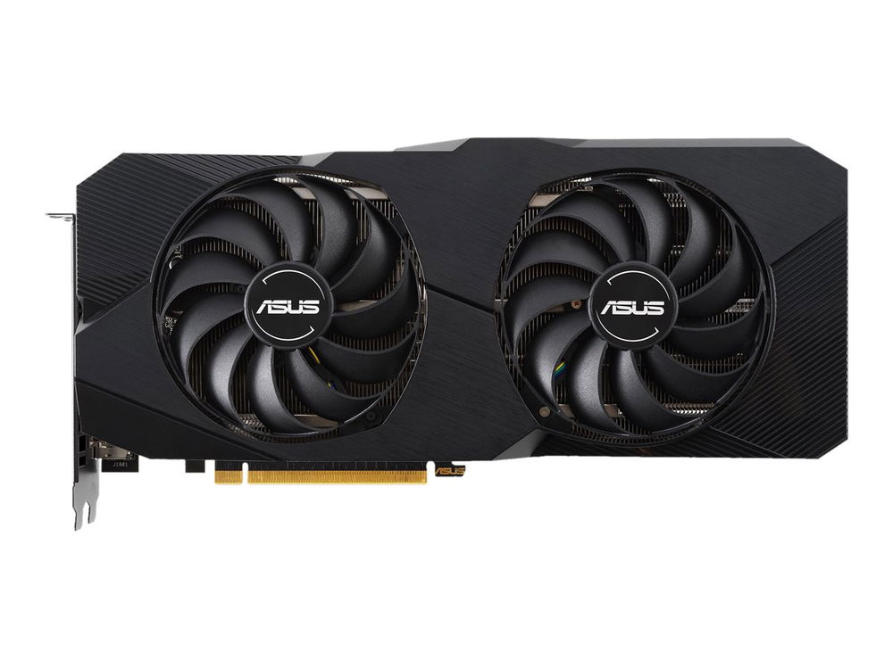 ASUS DUAL-RX5600XT-T6G-EVO - Tarjeta gráfica - Radeon RX 5600 XT - 6 GB GDDR6 - PCIe 4.0 x16 - HDMI, 3 x DisplayPort ASUS DUAL-RX5600XT-T6G-EVO - Tarjeta gráfica - Radeon RX 5600 XT - 6 GB GDDR6 - PCIe 4.0 x16 - HDMI, 3 x DisplayPort