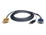 Tripp Lite 19ft USB Cable Kit for KVM Switch 2-in-1 B020 / B022 Series KVMs 19' - Cable para vídeo / USB - USB, HD-15 (VGA) (M) a HD-15 (VGA) (M) - 5.79 m - moldeado