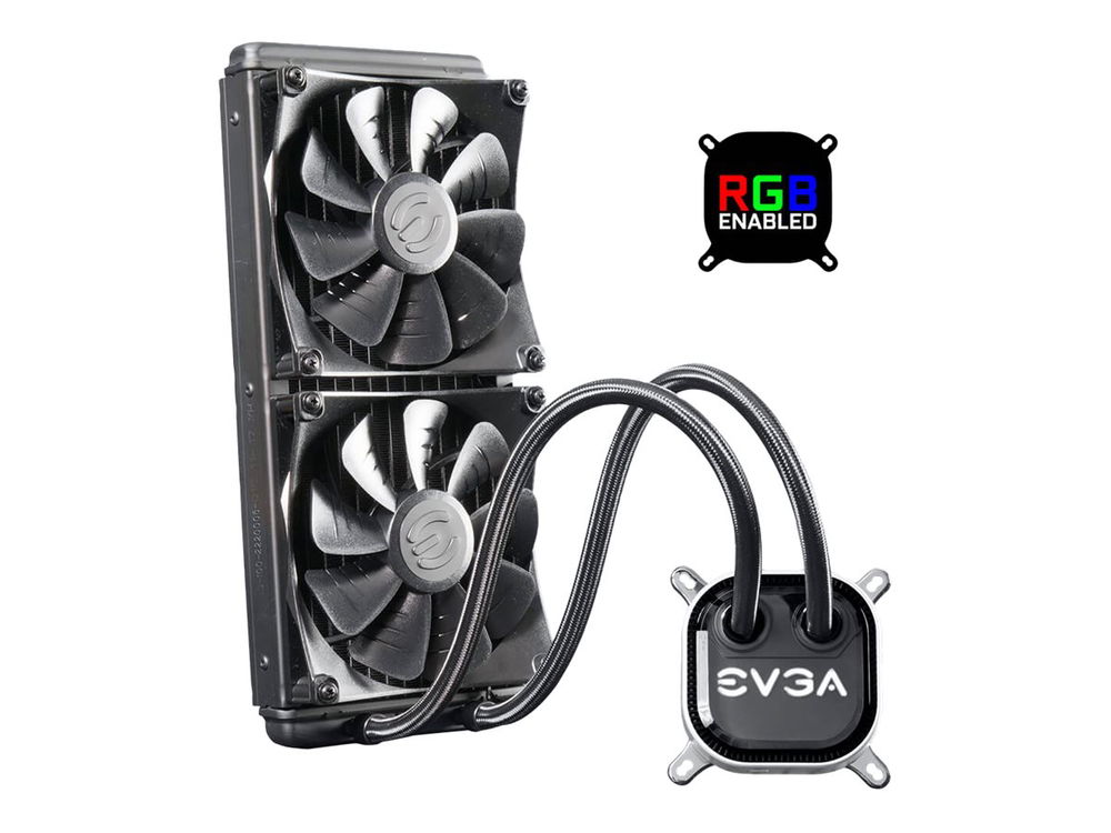 EVGA CLC 280 - Sistema de refrigeración líquida del procesador - (para: LGA1156, AM2, AM3, LGA1155, LGA2011, FM1, FM2, LGA1150, LGA1356, LGA1151) - cobre - 140 mm EVGA CLC 280 - Sistema de refrigeración líquida del procesador - (para: LGA1156, AM2, AM3, LGA1155, LGA2011, FM1, FM2, LGA1150, LGA1356, LGA1151) - cobre - 140 mm