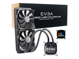 EVGA CLC 280 - Sistema de refrigeración líquida del procesador - (para: LGA1156, AM2, AM3, LGA1155, LGA2011, FM1, FM2, LGA1150, LGA1356, LGA1151) - cobre - 140 mm EVGA CLC 280 - Sistema de refrigeración líquida del procesador - (para: LGA1156, AM2, AM3, LGA1155, LGA2011, FM1, FM2, LGA1150, LGA1356, LGA1151) - cobre - 140 mm