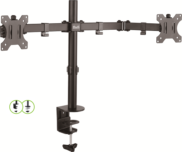Klip Xtreme - Monitor mounting kit - Double 13