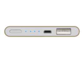 Klip Xtreme Enox5000 - Cargador portátil - 5000 mAh - 2.1 A (USB) - en el cable: Micro-USB