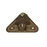 Base Triangular para Punta Pararrayo Maciza.