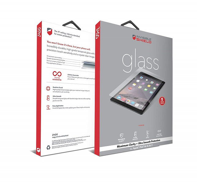ZAGG InvisibleShield Glass - Protective cover - para iPad Pro - 12.9in Overlay