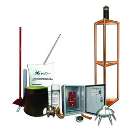 Kit Pararrayo con Accesorios para Protección de Diámetro de 300m. Kit Pararrayo con Accesorios para Protección de Diámetro de 300m.