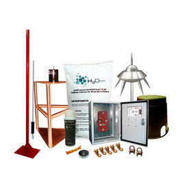 Kit Pararrayo con Accesorios para Protección de Diámetro de 200m. Kit Pararrayo con Accesorios para Protección de Diámetro de 200m.