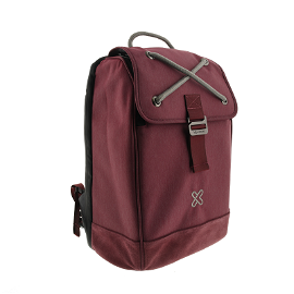 Klip Xtreme - Notebook carrying backpack - 1680D polyester - Business red - 14.1in Slim laptops