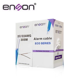 CABLE DE ALARMA ENSON 32201W305 SERIE ECO MULTIFILAR 2C/22 AWG BOBINA DE 305 METROS FORRO PVC COLOR BLANCO PARA USO INTERIOR DISEÑADO PARA CONEXIONES DE SISTEMAS DE ALARMA CABLE DE ALARMA ENSON 32201W305 SERIE ECO MULTIFILAR 2C/22 AWG BOBINA DE 305 METROS FORRO PVC COLOR BLANCO PARA USO INTERIOR DISEÑADO PARA CONEXIONES DE SISTEMAS DE ALARMA