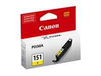 Canon CLI-151Y - 7 ml - amarillo - original - depósito de tinta - para PIXMA iP7210, iX6810, MG5410, MG5510, MG6310