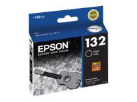 Epson T132 - Negro - original - cartucho de tinta - para Stylus T22, TX120, TX130