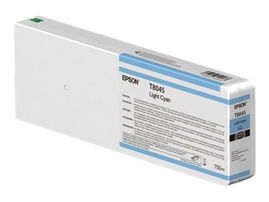 Epson T8045 - 700 ml - cián claro - original - cartucho de tinta - para SureColor SC-P6000, SC-P7000, SC-P7000V, SC-P8000, SC-P9000, SC-P9000V