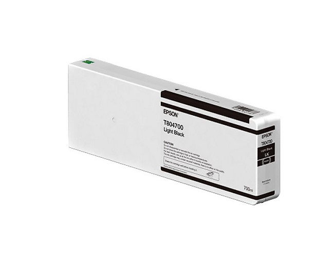 Epson T8047 - 700 ml - negro claro - original - cartucho de tinta - para SureColor SC-P6000, SC-P7000, SC-P7000V, SC-P8000, SC-P9000, SC-P9000V Epson T8047 - 700 ml - negro claro - original - cartucho de tinta - para SureColor SC-P6000, SC-P7000, SC-P7000V, SC-P8000, SC-P9000, SC-P9000V