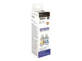 Epson T664 - 70 ml - negro - recarga de tinta - para Epson L110, L200, L310, L380, L395, L495, L575, L606, L655, L656, L1300, L1455