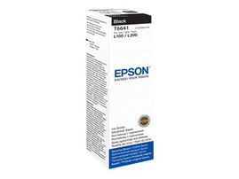 Epson T664 - 70 ml - negro - recarga de tinta - para Epson L110, L200, L310, L380, L395, L495, L575, L606, L655, L656, L1300, L1455