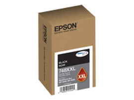 Epson 748XXL - XL - Negro - original - blíster con alarmas de RF/acústica - cartucho de tinta - para WorkForce Pro WF-6090, WF-8090, WF-8590