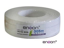 CABLE DE ALARMA ENSON 32203W305 SERIE ECO MULTIFILAR 6C/22 AWG BOBINA DE 305 METROS FORRO PVC COLOR BLANCO PARA USO INTERIOR DISEÑADO PARA CONEXIONES DE SISTEMAS DE ALARMA CABLE DE ALARMA ENSON 32203W305 SERIE ECO MULTIFILAR 6C/22 AWG BOBINA DE 305 METROS FORRO PVC COLOR BLANCO PARA USO INTERIOR DISEÑADO PARA CONEXIONES DE SISTEMAS DE ALARMA