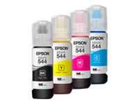 Epson 544 - 65 ml - negro - original - recarga de tinta - para EcoTank L1110, L1210, L3110, L3150, L3210, L3250, L3260, L5290