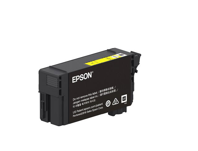 Epson T41P - 350 ml - gran capacidad - amarillo - original - blíster con alarmas de RF/acústica - cartucho de tinta - para SureColor T3470, T5470, T5470M Epson T41P - 350 ml - gran capacidad - amarillo - original - blíster con alarmas de RF/acústica - cartucho de tinta - para SureColor T3470, T5470, T5470M
