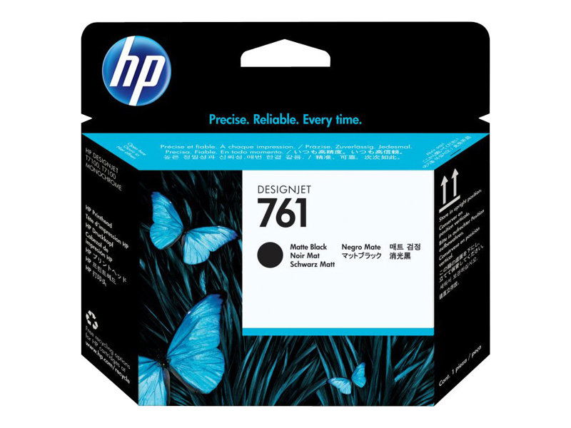 HP 761 - Negro mate - cabezal de impresión - para DesignJet T7100, T7200 Production Printer