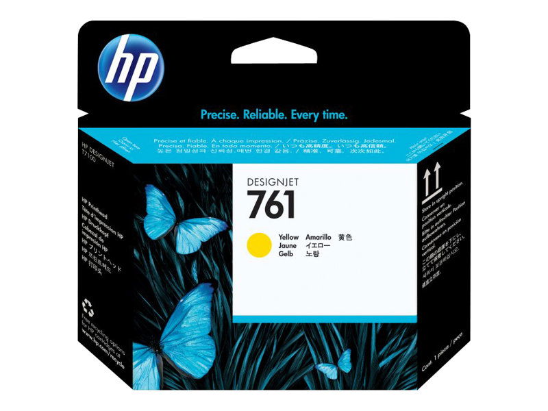 HP 761 - Amarillo - cabezal de impresión - para DesignJet T7100, T7200 Production Printer