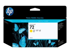 HP 72 - 130 ml - amarillo - original - DesignJet - cartucho de tinta - para DesignJet T1100, T1100ps, T1200, T1200ps, T1300, T610, T620, T770, T790