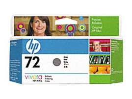 HP 72 - 130 ml - gris - original - DesignJet - cartucho de tinta - para DesignJet T1100, T1100ps, T1200, T1200ps, T1300, T610, T620, T770, T790 HP 72 - 130 ml - gris - original - DesignJet - cartucho de tinta - para DesignJet T1100, T1100ps, T1200, T1200ps, T1300, T610, T620, T770, T790