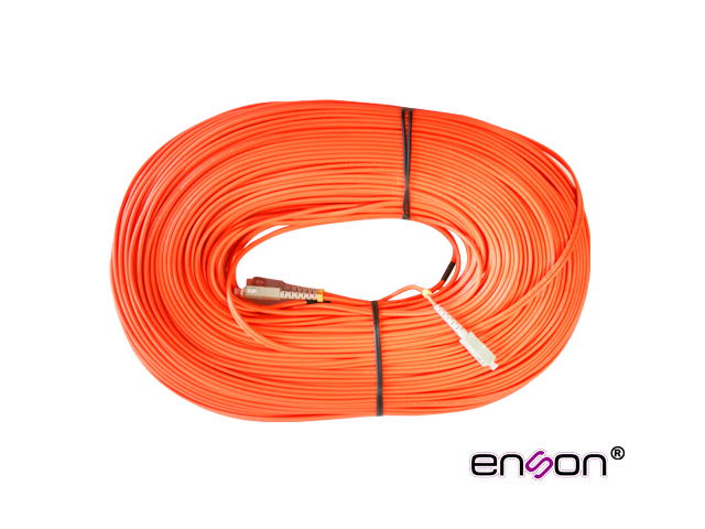 FIBRA OPTICA ENSON 60201O200 DE 200MTS DUPLEX MULTIMODO OM1 ARMADA Y TERMINADA CON CONECTORES SC-SC FIBRA OPTICA ENSON 60201O200 DE 200MTS DUPLEX MULTIMODO OM1 ARMADA Y TERMINADA CON CONECTORES SC-SC