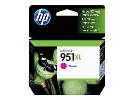 HP 951XL - 17 ml - Alto rendimiento - magenta - original - cartucho de tinta - para Officejet Pro 251, 276, 8100, 8600, 8600 N911, 8610, 8615, 8616, 8620, 8625, 8630, 8640