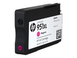 HP 951XL - 17 ml - Alto rendimiento - magenta - original - cartucho de tinta - para Officejet Pro 251, 276, 8100, 8600, 8600 N911, 8610, 8615, 8616, 8620, 8625, 8630, 8640
