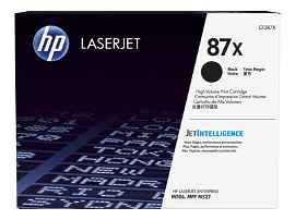 HP 87X - Alto rendimiento - negro - original - LaserJet - cartucho de tóner (CF287X) - para LaserJet Managed E50045; LaserJet Managed Flow MFP E52545