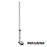 Antena Base UHF, Fibra de Vidrio, Rango de Frecuencia 450 - 460 MHz.