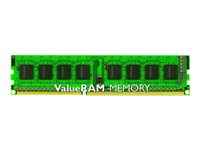 Kingston ValueRAM - DDR3 - módulo - 8 GB - DIMM de 240 espigas - 1600 MHz / PC3-12800 - CL11 - 1.5 V - sin búfer - no ECC