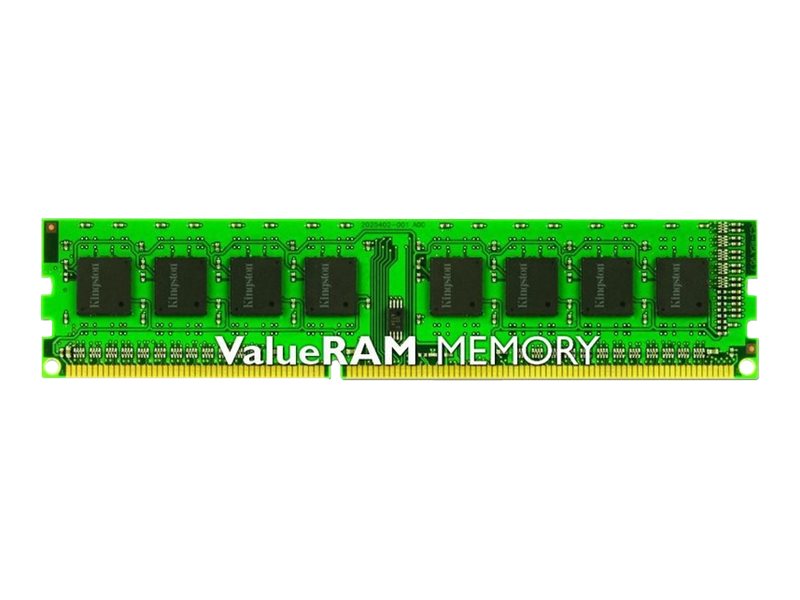 Kingston ValueRAM - DDR3 - módulo - 8 GB - DIMM de 240 espigas - 1600 MHz / PC3-12800 - CL11 - 1.5 V - sin búfer - no ECC Kingston ValueRAM - DDR3 - módulo - 8 GB - DIMM de 240 espigas - 1600 MHz / PC3-12800 - CL11 - 1.5 V - sin búfer - no ECC