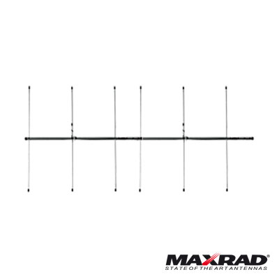 Antena Yagi Direccional para Base, 150-174 MHz, 10.2 dB de ganancia, 6 elementos, 250 Watt. Antena Yagi Direccional para Base, 150-174 MHz, 10.2 dB de ganancia, 6 elementos, 250 Watt.