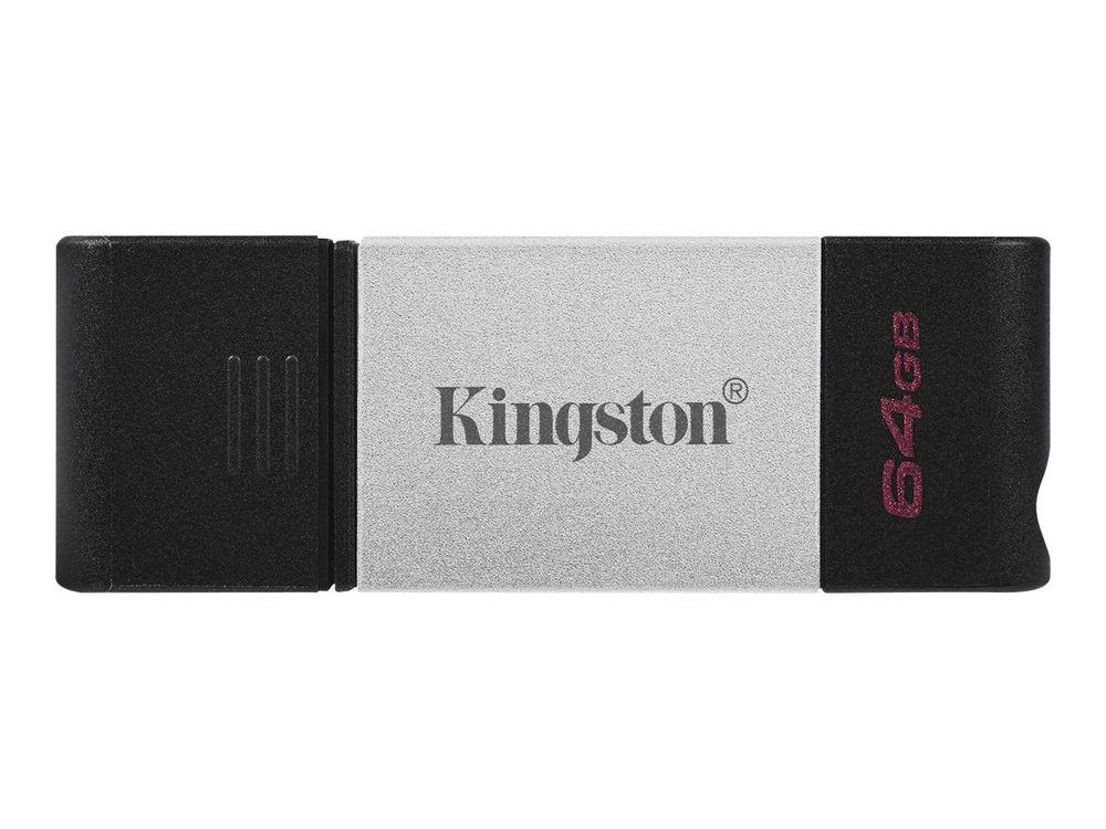 Kingston DataTraveler 80 - Unidad flash USB - 64 GB - USB 3.2 Gen 1 / USB-C