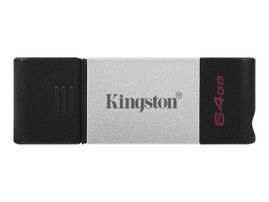 Kingston DataTraveler 80 - Unidad flash USB - 64 GB - USB 3.2 Gen 1 / USB-C