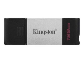 Kingston DataTraveler 80 - Unidad flash USB - 128 GB - USB 3.2 Gen 1 / USB-C