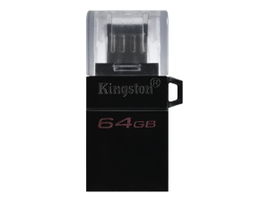 Kingston DataTraveler microDuo G2 - Unidad flash USB - 64 GB - USB 3.2 Gen 1 / micro USB