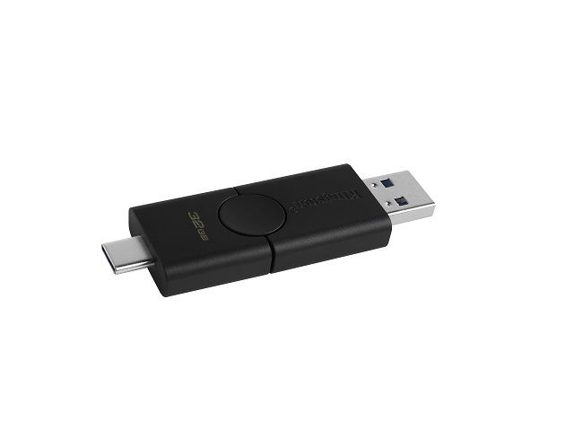 Kingston DataTraveler Duo - Unidad flash USB - 32 GB - USB 3.2 Gen 1 / USB-C