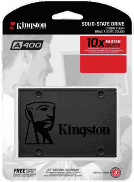 Kingston A400 - SSD - 120 GB - interno - 2.5