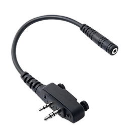 Plug Adapter Cable Required when Using the HS-94, HS-95 and HS-97 with the IC-V80E and IC-F3002 Series and ICF3003/4003. Plug Adapter Cable Required when Using the HS-94, HS-95 and HS-97 with the IC-V80E and IC-F3002 Series and ICF3003/4003.