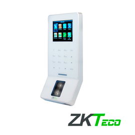 CONTROL DE  ACCESO AVANZADO Y ASISTENCIA ZKTECO F22BLANCO BIOMETRICO SILKID 3000HUELLAS/30,000REGISTROS  TCP/IP/RS485/USBHOST/WIFI INWG/OUTWG COMPATIBLE CON LECTORAFR1200/FR1500/FR1500WP
