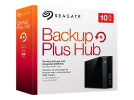 Seagate Backup Plus Hub STEL10000400 - Disco duro - 10 TB - externo (sobremesa) - USB 3.0 - negro